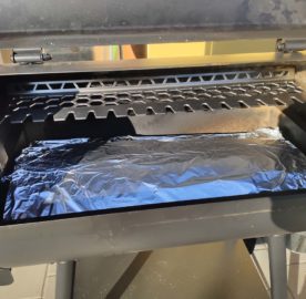 Aldi Pelletsmoker Warmhalterost